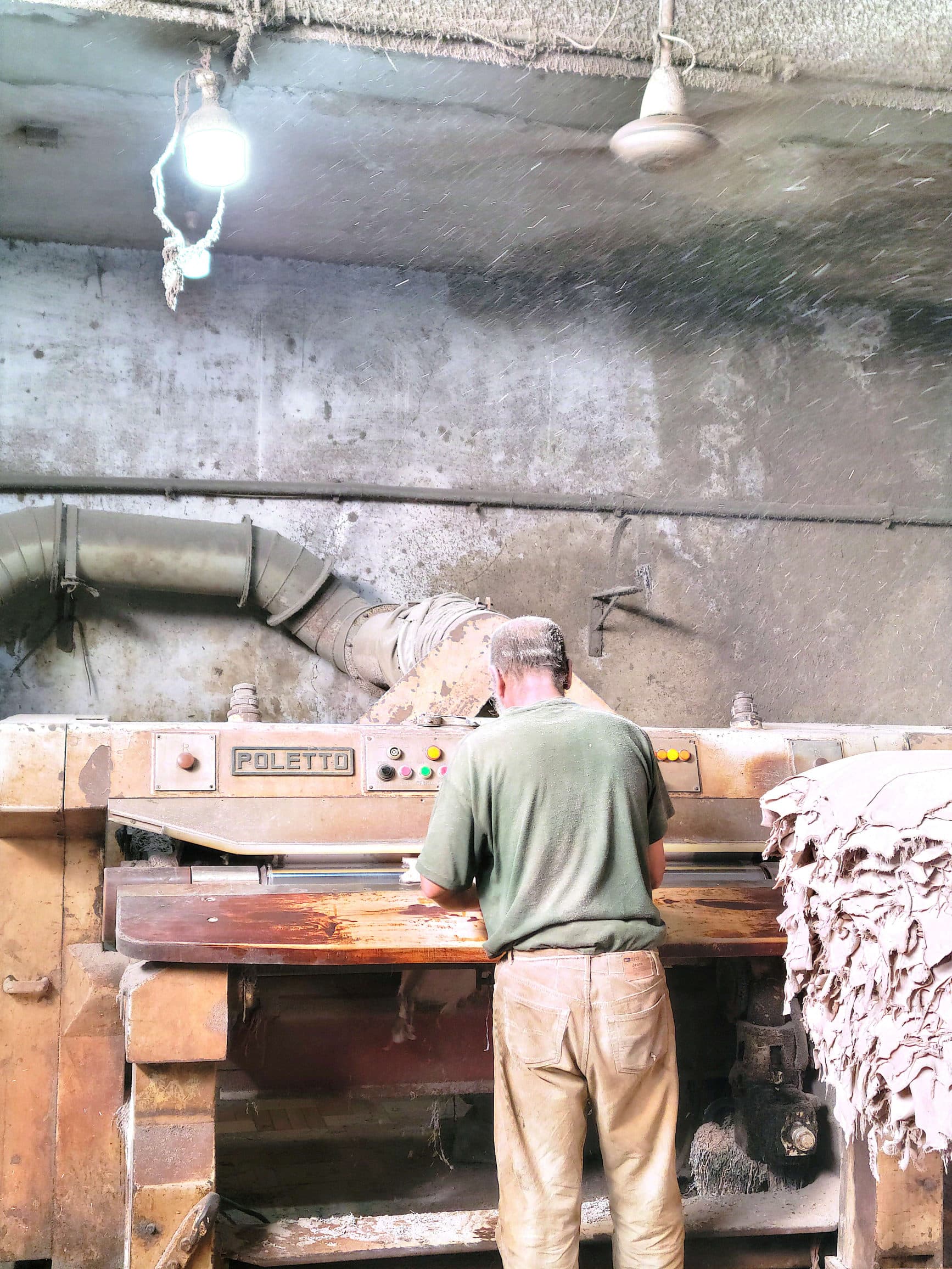 Finishing work in progress at the Xara facility